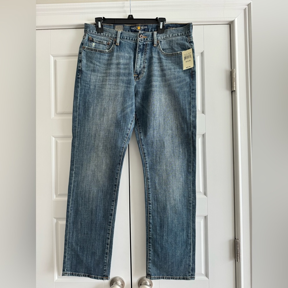 NWT Lucky Brand 33x32 410 Athletic Fit